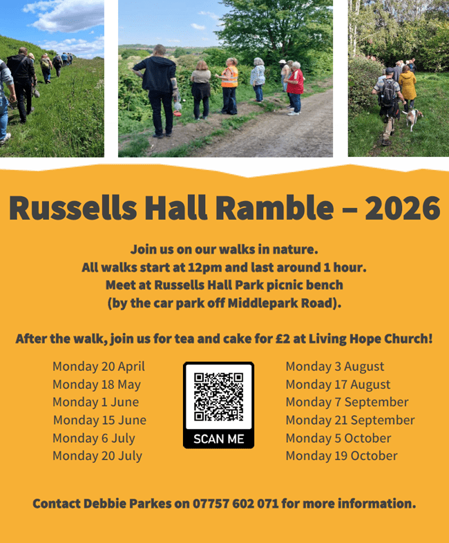 Featured image for “Russells Hall Rambles Returns.”