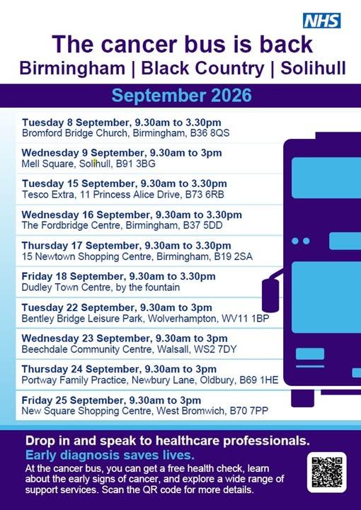 Featured image for “Local residents are invited to pop by and speak to a team of healthcare support services that people in Dudley can access.”