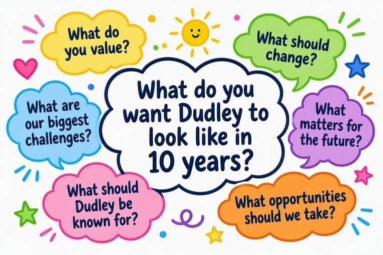 Featured image for “Dudley Council are holding a consultation to help shape a new long-term vision for the whole council and all the services they provide”
